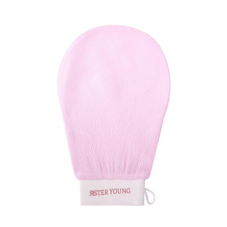 Sister Young Nova Exfoliating Glove złuszczająca rękawica do peelingu ciała Pink