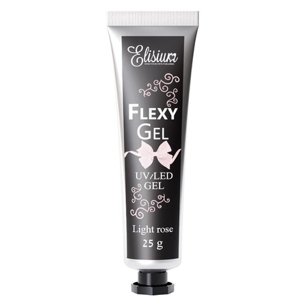 Flexy Gel żel do przedłużania paznokci Light Rose 25g