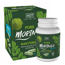 Premium Moringa + Maca Man Power suplement diety dla mężczyzn na potencję 60 kapsułek
