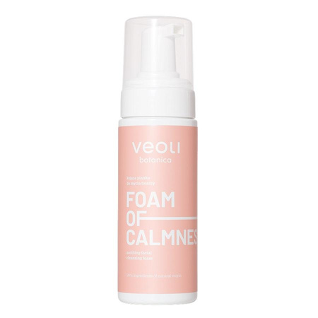 Veoli Botanica Foam Of Calmness kojąca pianka do mycia twarzy 150ml