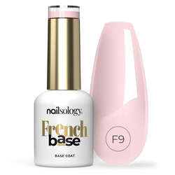 Nailsology French Base kolorowa baza hybrydowa F9 Sweet Bubblegum 8ml