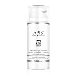 APIS - Detox Serum detoksykujące serum do twarzy z węglem z bambusa i jonizowanym srebrem 100ml