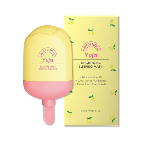 Yuja Brightening Sleeping Mask rozjaśniająca maska na noc z witaminą C 70ml