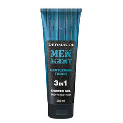 Men Agent 3in1 Gentleman Touch Shower Gel żel pod prysznic 250ml
