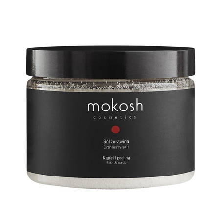 Mokosh Sól Żurawina 600g