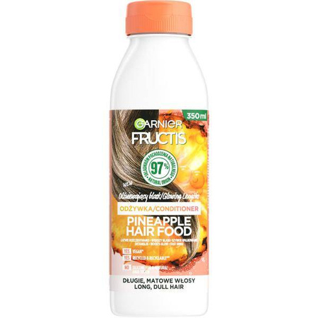 Fructis Pineapple Hair Food odżywka do włosów długich i matowych 350ml