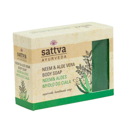 Glicerynowe mydło do ciała Neem i Aloes 125g