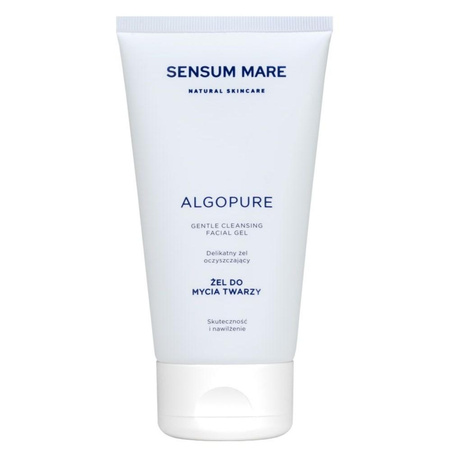 Sensum Mare Algopure delikatny żel do mycia twarzy z kompleksem 5 alg morskich i wodą z lodowca norweskiego 150ml