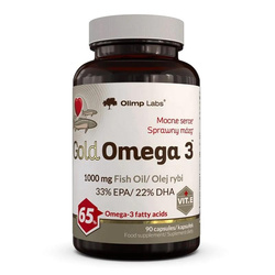 Gold Omega 3 suplement diety 90 kapsułek