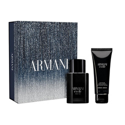 Armani Code Pour Homme zestaw perfumy spray 50ml + żel pod prysznic 75ml