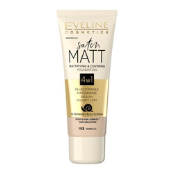 Satin Matt Foundation matujący podkład do twarzy 102 Vanilla 30ml