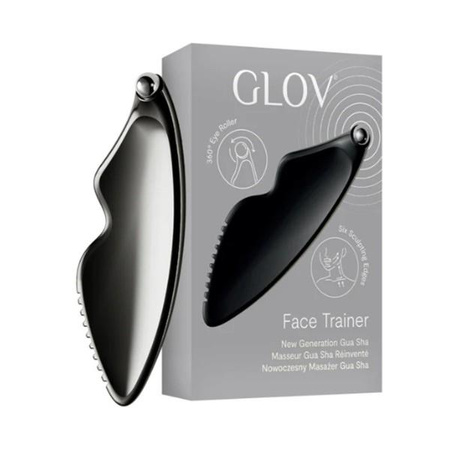 Face Trainer nowoczesny masażer Gua Sha Black