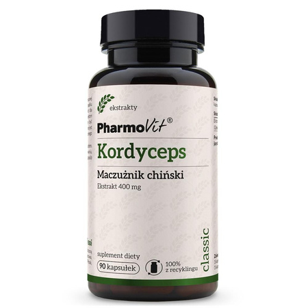 Kordyceps 400mg suplement diety 90 kapsułek