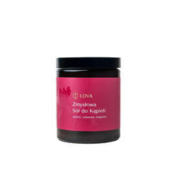 LOVA Zmysłowa sól do kąpieli Jaśmin Cyklamen Magnolia 180g