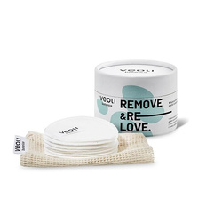 Remove & Relove wielorazowe bambusowe płatki kosmetyczne 7szt