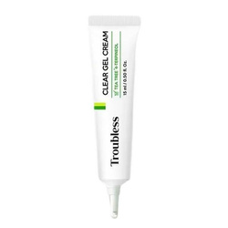Troubless Clear Gel Cream punktowy żel na niedoskonałości 15ml