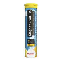 Magnez + Witamina B6 suplement diety 20 tabletek musujących
