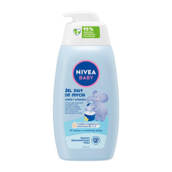 Baby żel 2w1 do mycia ciała i włosów 500ml