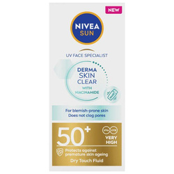 Derma Skin Clear codzienny fluid z filtrem UV SPF50 40ml