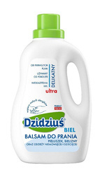 Dzidzius Ultra delikatny balsam do prania bielizny niemowlęcej i dziecięcej Biel 1500ml