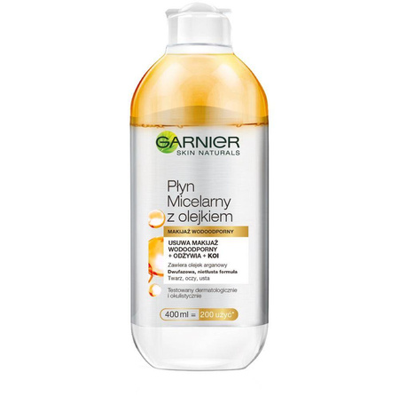 Skin Naturals płyn micelarny z olejkiem 400ml
