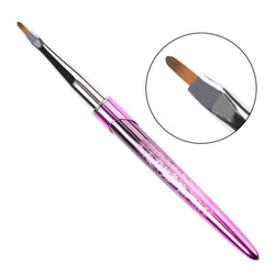 Pędzelek do żelu Zhostovo Oval #4