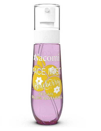 Face Mist Vegan Natural Bluberry mgiełka do ciała i twarzy o zapachu Borówki 80ml