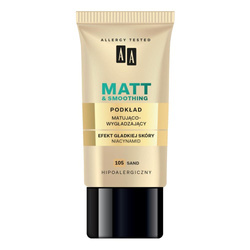 Make Up Matt podkład matująco wygładzający 105 Sand 30ml