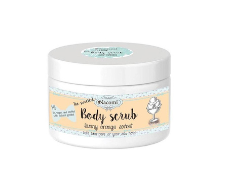 Body Scrub cukrowy peeling Pomarańczowy 125g