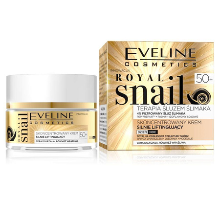 Royal Snail 50+ skoncentrowany krem silnie liftingujący na dzień i na noc 50ml