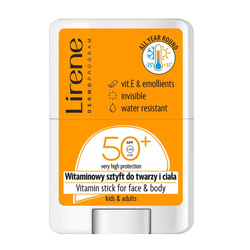 Witaminowy sztyft do twarzy i ciała SPF50+ 15g