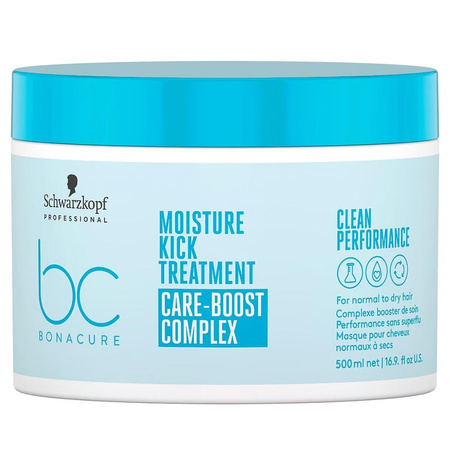Schwarzkopf Professional BC Bonacure Moisture Kick Treatment głęboko nawilżająca maska do włosów normalnych i suchych 500ml