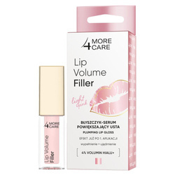 Lip Volume Filler błyszczyk-serum powiększający usta Light Pink 4.8g