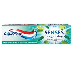 Senses Revitalising Eucalyptus Lime &amp; Mint pasta do zębów z fluorkiem 75ml