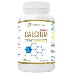 Calcium + Witamina C suplement diety 120 kapsułek