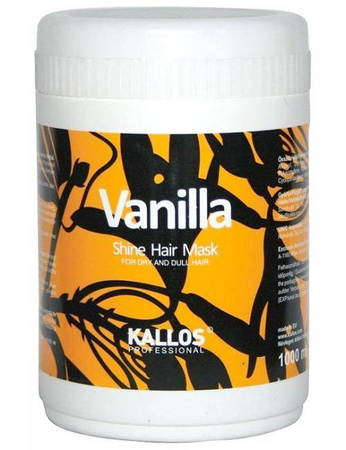 Vanilla Shine Hair Mask nabłyszczajaca maska waniliowa do włosów suchych 1000ml