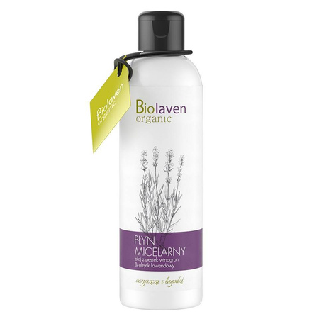 BIOLAVEN Sylveco - Płyn micelarny Olej z pestek winogron & Olejek lawendowy 200ml