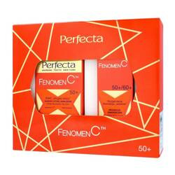 Fenomen C zestaw krem na dzień i na noc 50+ 50ml + krem pod oczy i na powieki 50+/60+ 15ml