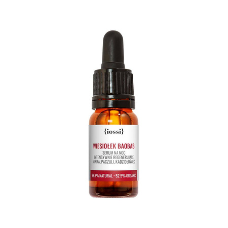 Iossi Wiesiołek & Baobab intensywnie regenerujące serum na noc 10ml
