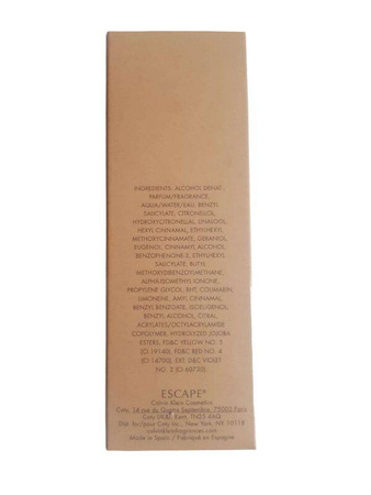 Calvin Klein Escape Woman woda perfumowana spray 100ml