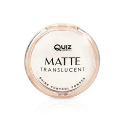 Matte Translucent Powder transparentny puder matujący White 10g