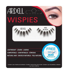 Ardell - Wispies 600 1 para sztucznych rzęs Black + klej
