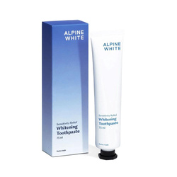 Alpine White Whitening Toothpaste Sensitivity Relief wybielająca pasta do zębów łagodząca nadwrażliwość 75ml