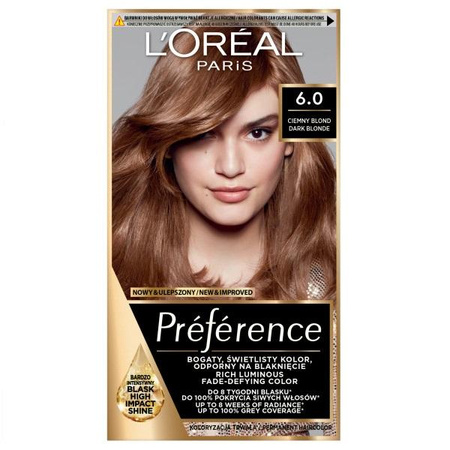 Preference farba do włosów 6.0 Dark Blonde