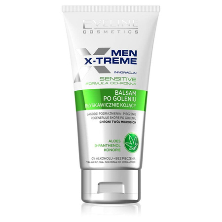 Men X-Treme Sensitive błyskawicznie kojący balsam po goleniu 150ml
