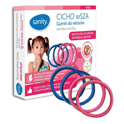 Kids CICHO wSZA gumki na wszy 4szt