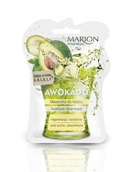 Fit&Fresh Face Mask maseczka do twarzy regeneracja i nawilżenie Awokado 7.5ml