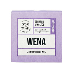 Wena x Kasia Sienkiewicz nawilżający szampon w kostce 75g