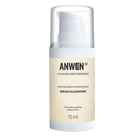 Anwen x Klaudia Matuszewska nabłyszczająco-wygładzające serum silikonowe 15ml