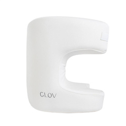 Glov Sleeping Beauty poduszka przeciwzmarszczkowa z pianką memory White